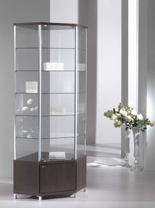 Fusion 70MA Extra Tall (2.2m) Corner Storage Showcase