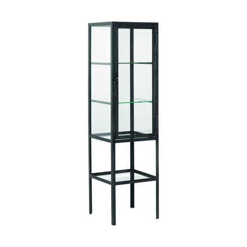 Cobalt Iron Display Cabinet - 3 Shelves