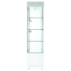 Elite Tall Wide Display Cabinet (with storage)