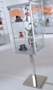 Fusion 4PL Jewellery Glass Showcase