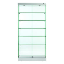 Napoli Grey Display Cabinet Tall Wide