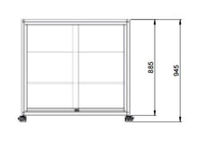 London PB01 Glass Display Showcase