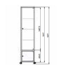 London PB26 Wide Glass Display Showcase