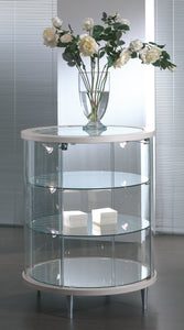 Elegance Lite 203/B Round Glass Display Counter
