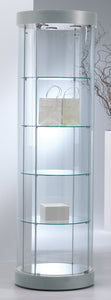 Elegance 209/R7 Large Round Glass Display Showcase