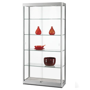 Aspire GPC 1000 Glass Display Cabinet Silver