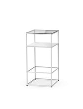 Caroline Freestanding Display Element with Glass Top SF-TG03