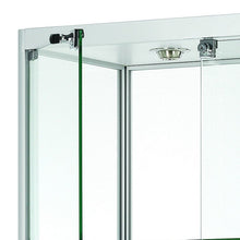 Vista Silver Display Cabinet Tall Extra Wide